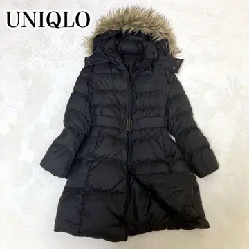 유니클로 다운 자켓 롱 코트 빅 사이즈 XL