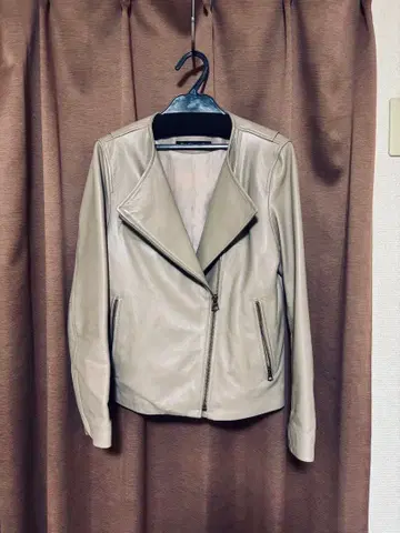 쉽스 가죽 자켓