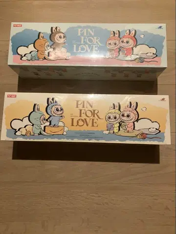 POP MART 러브브 PIN FOR LOVE 모듬 박스 2 상자 세트