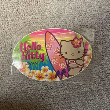 헬로키티 산리오 HelloKitty 하와이 서핑 스티커