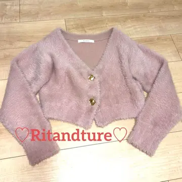 [ 미사용 새상품 ] Ritandture 너무 귀여운 니트 가디건