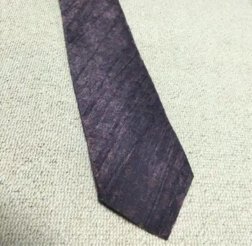 HUGO BOSS 다크 퍼플 넥타이