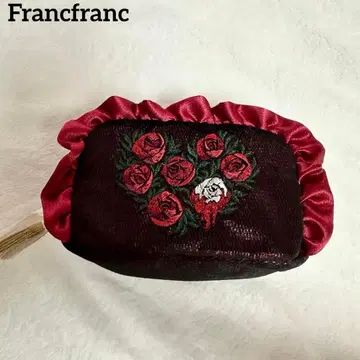 Francfranc 퀸 오브 하트 파우치