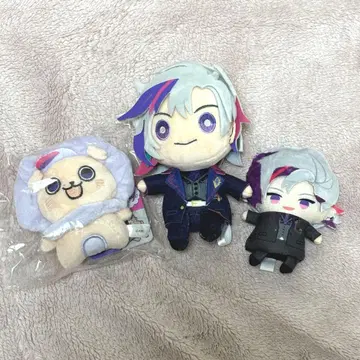 니지산지 후와 미나토 봉제 인형 세트