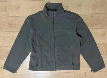 L.L.Bean 00s 풀 집업 플리스 그레이