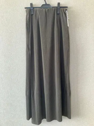 새상품 야마다야 라디에이트 롱 캐주얼 스커트 허리밴딩