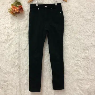 GU  스키니 팬츠 [ M ] 바지 스트레이트  67 블랙