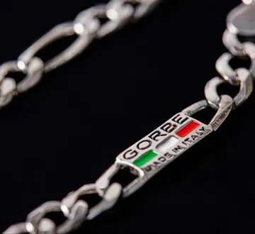 GORBE 이탈리아제 실버 목걸이