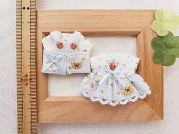 옷 갈아입기 의류 자수