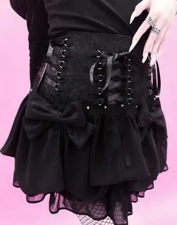 AVENCHUMU 레이스 코르셋 스커트