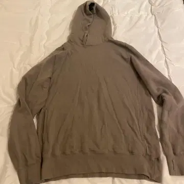 그레이 후드 부착 후드티