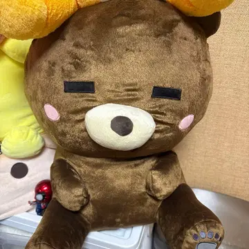 빅 2개 곰돌이+푸우 봉제 인형