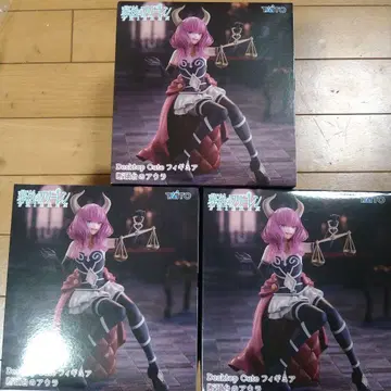 장송의 프리렌 DesktopCute 피규어 단두대의 아우라 3체 세트