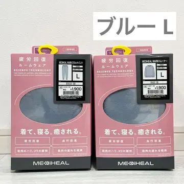 [ 블루 L ] 워크맨 메디힐 룸웨어 웜 리커버리