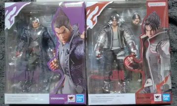 S.H. 피규아트 철권 8 미시마 카즈야 카자마 진 세트