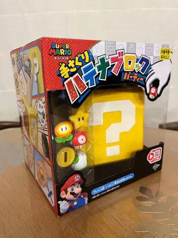 슈퍼 마리오 손으로 더듬는 물음표 블록