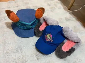 도쿄 디즈니 리조트 주토피아 닉 주디 캡 세트