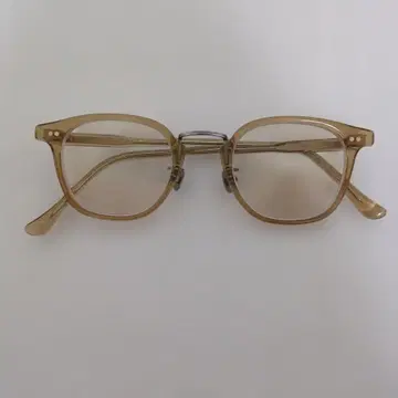 아야메 안경 웰링턴 클리어 브라운