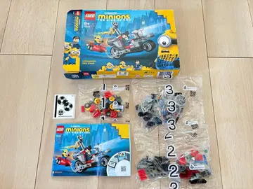 미사용 LEGO 미니언 미니언의 바이크 체이스 75549