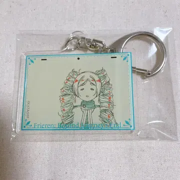 장송의 프리렌 원화 아크릴 키링 프리렌 세로 롤 미믹