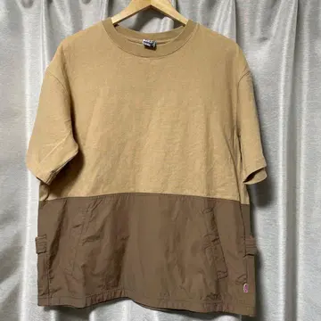 참스 헤비 웨이트 백 사이드 유틸리티 포켓 T셔츠