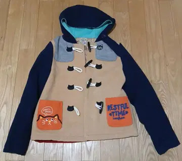 러프 더플 코트 고양이 고양이