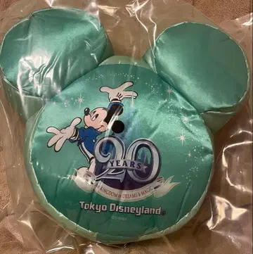 디즈니랜드 미키 쿠션 20주년 한정품