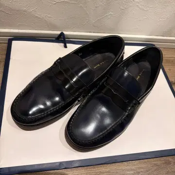 ZARA 가죽 로퍼 네이비 사이즈 40