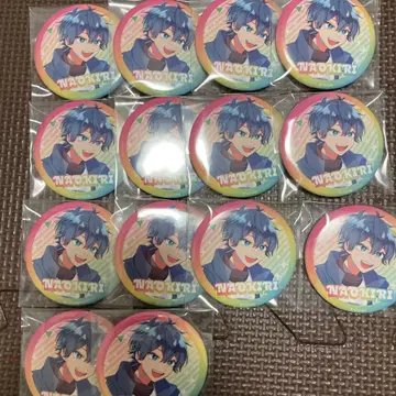 컬러풀 피치 캔뱃지 나오키리 푸피파