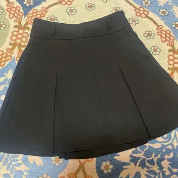 M 사이즈 archives 미니 플레어 스커트 블랙