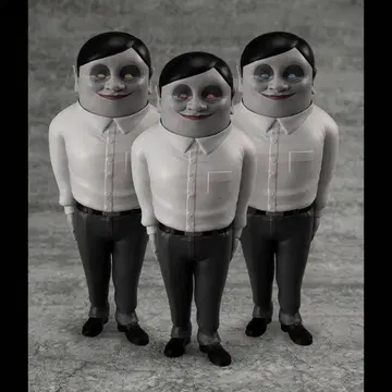 단단단 셀포 외계인 소프트 비닐 3체 세트 반다이