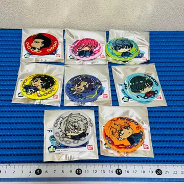 블루 록 자수 캔뱃지 전 8종 세트 b