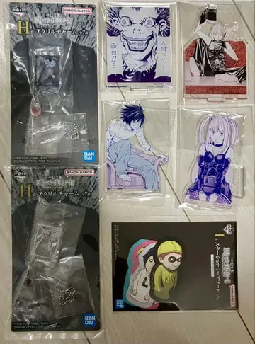 데스노트 제일복권 아크릴 스탠드 아크릴 참 스티커