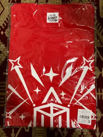 니지산지 니지 페스티벌 2022 T셔츠 레드