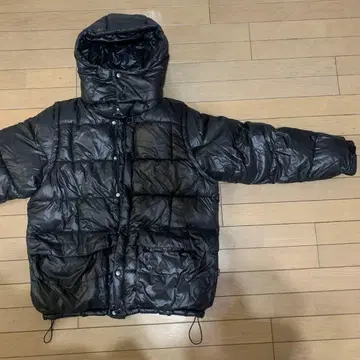 후드 부착 다운 자켓 WISH FOR EVER 4way 충전솜 블루종