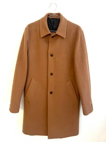 SHIPS 울 코트 브라운 체스터 코트