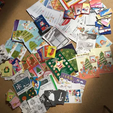 아동 영어 교재 세트 크리스마스 편 테이프 CD 포함