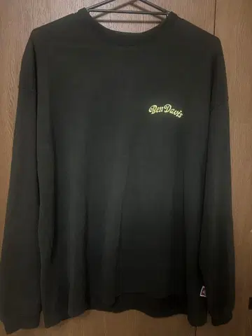 벤 데이비스 블랙 롱 티셔츠
