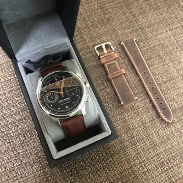 ABOUT VINTAGE 1934 TELECHRON 블루 크로노그래프