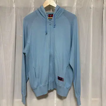 Paul Smith Sport 스카이블루 풀 집업 후드티 00s