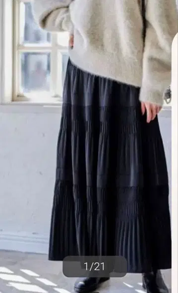 저널 스탠다드 미니 플리츠 캉캉 스커트