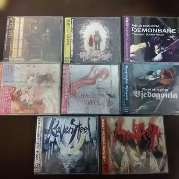 나이트로 플러스 사운드트랙 & 주제가 8장 세트