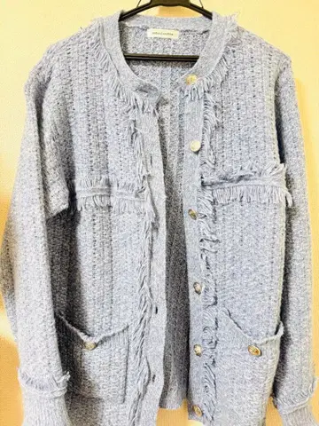 니트 가디건