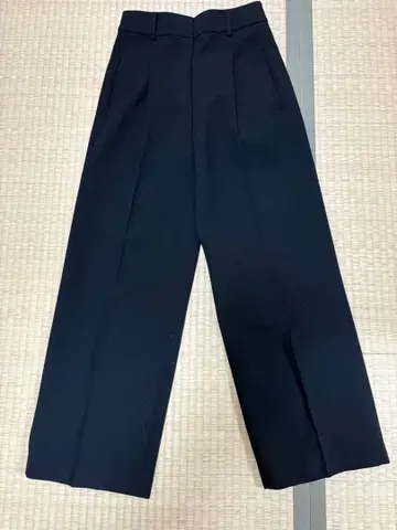 PLST 블랙 와이드 팬츠 M 사이즈