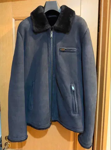 DESA 데사 무스탕 가죽 블루종 미츠코시 이세탄