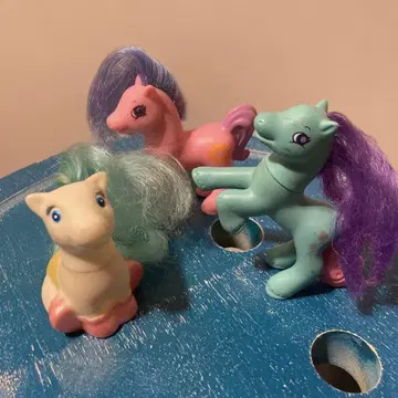 마이 리틀 포니 3종 맥도날드 밀토이 빈티지 1998년 3체