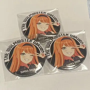 학원 아이돌 마스터 학마스 ZOZOTOWN 시운 세이카 캔뱃지 3점