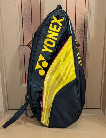 YONEX 라켓 백 블랙 옐로우 컬러 요넥스