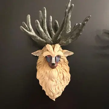 지브리 스튜디오 지브리 모노노케 히메 페이스 마그넷 시시가미