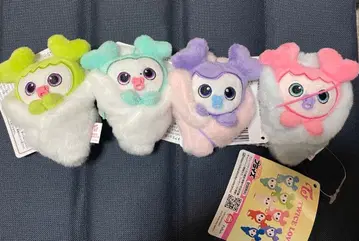 TWICE LOVELYS 속싸개 마스코트 4개 세트 택 포함 미사용품